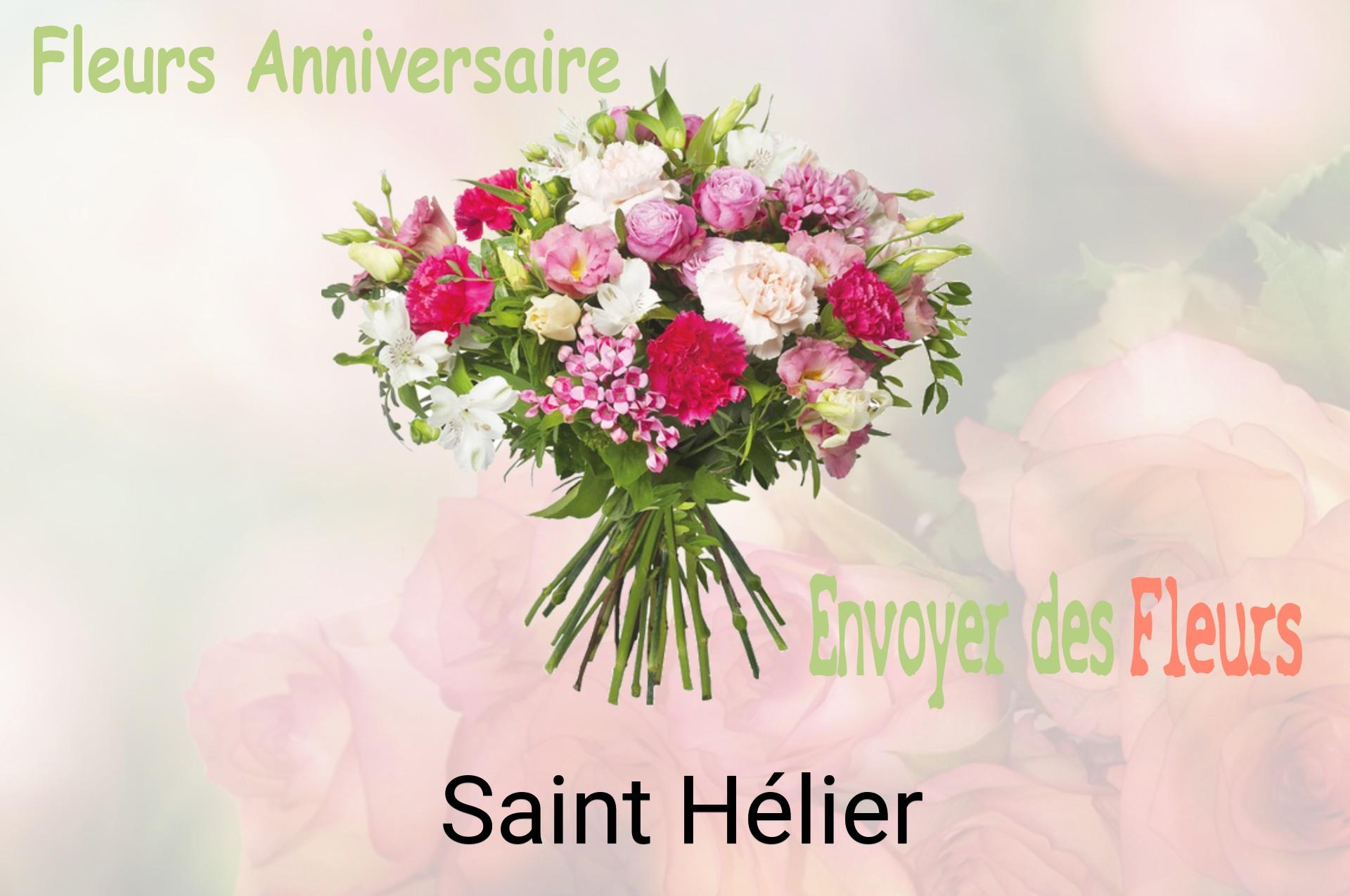 Bouquet de fleurs d’anniversaire livré à Saint-Hélier