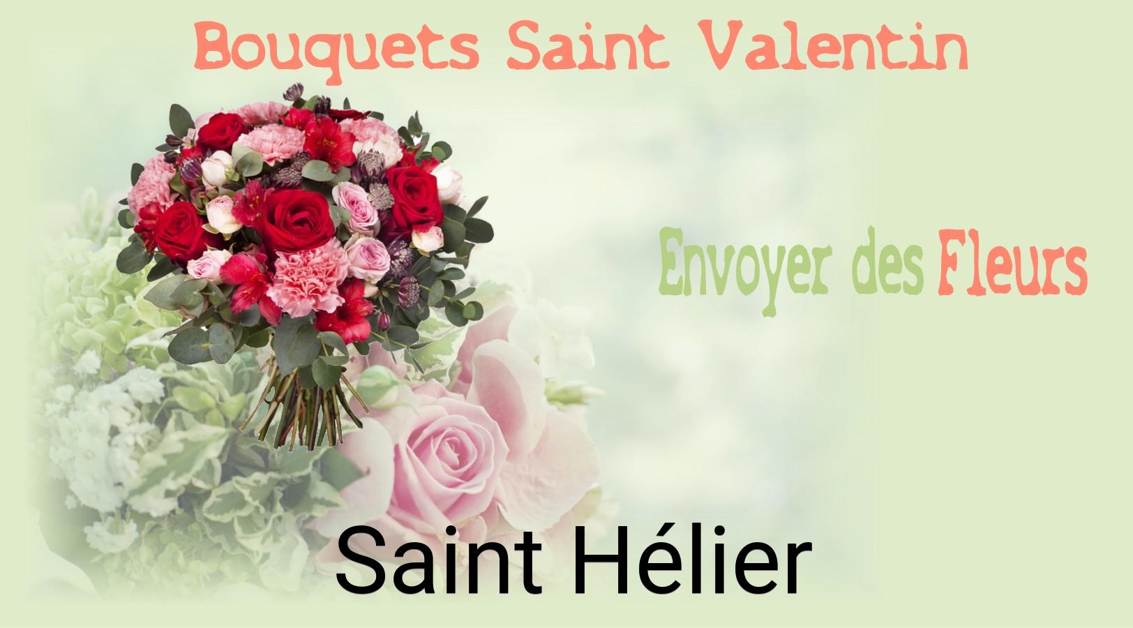 Roses de Saint-Valentin livrées à Saint-Hélier